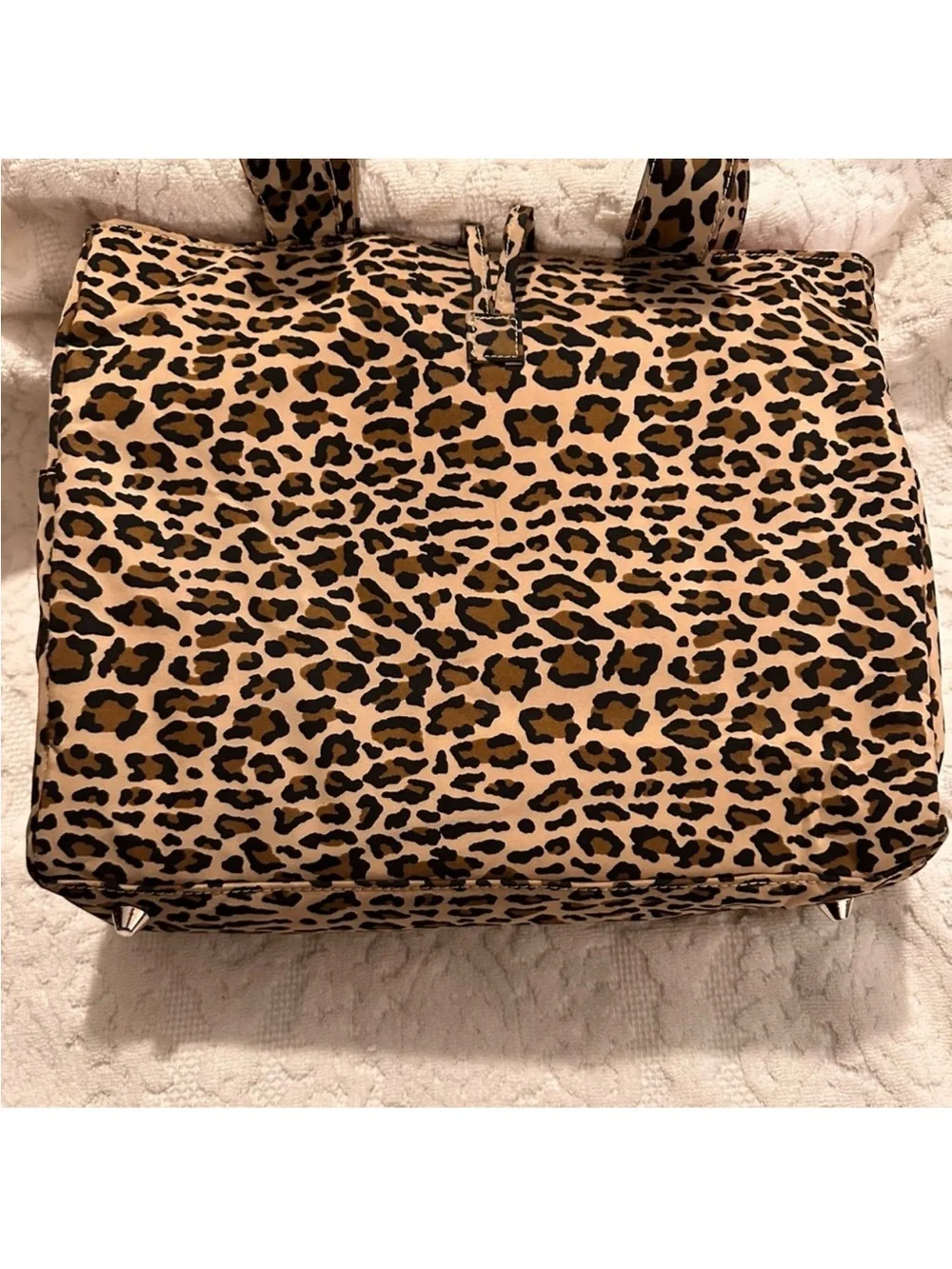 Nordstrom | Bag | Leopard Print Diaper Bag with Wristlet